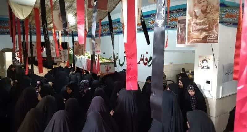 میزبانی پیکر مطهر شهید گمنام