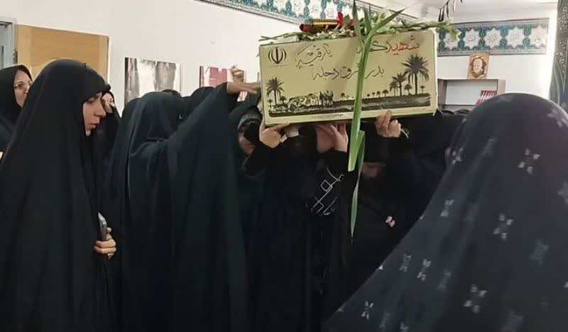 میزبانی پیکر مطهر شهید گمنام