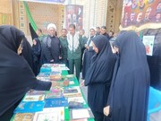 تصاویر/ نمایشگاه کتاب در نماز جمعه شهرستان بم