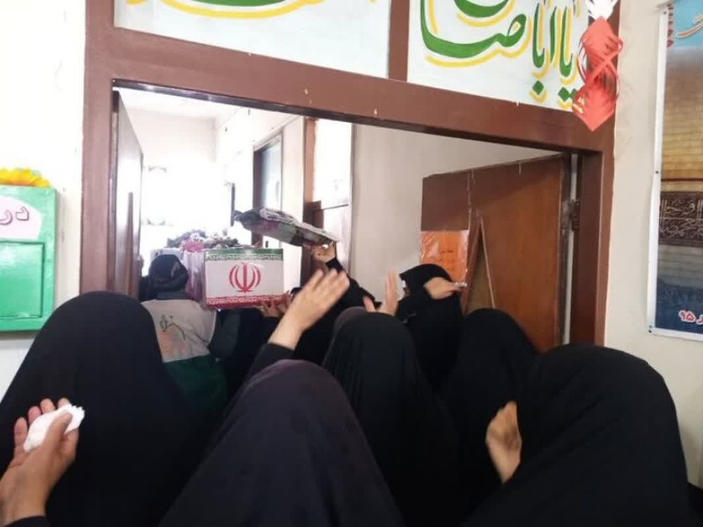 میزبانی پیکر مطهر شهید گمنام