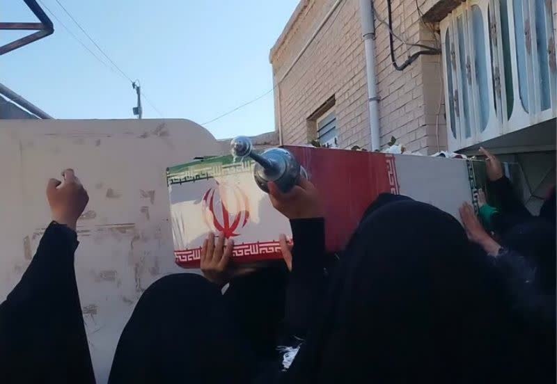 میزبانی پیکر مطهر شهید گمنام