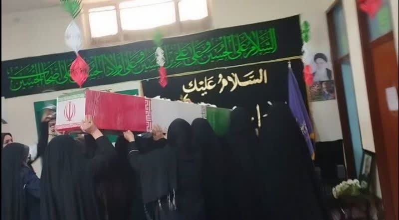 میزبانی پیکر مطهر شهید گمنام