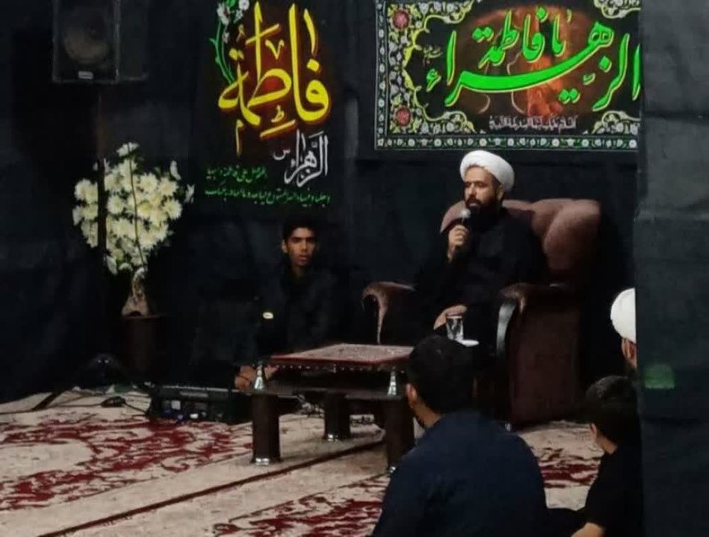 تصاویر/ طلاب مدارس علمیه خواهران استان کرمان در سوگ بانوی دوعالم