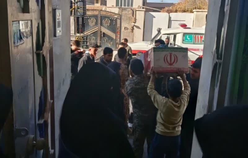 میزبانی پیکر مطهر شهید گمنام