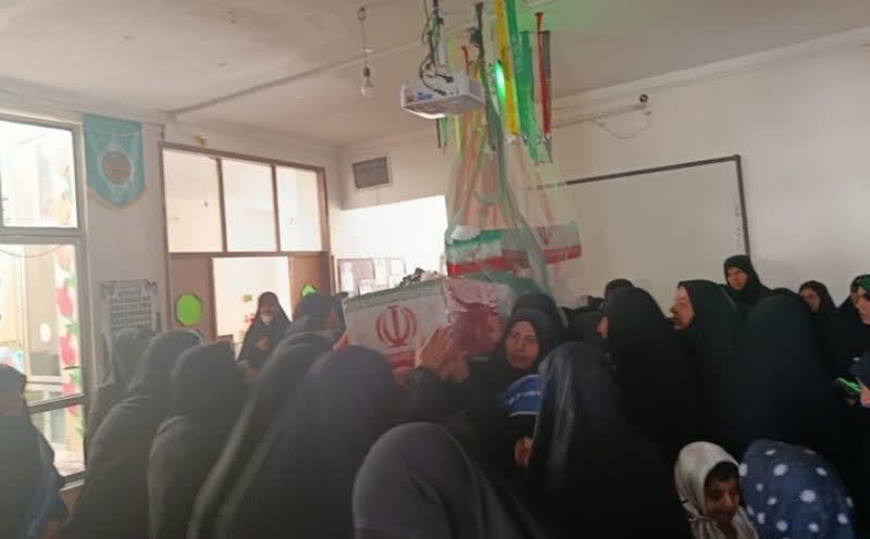 میزبانی پیکر مطهر شهید گمنام