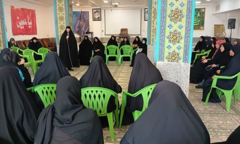 تصاویر/ جلسه اخلاق هفتگی در مدرسه علمیه رفسنجان