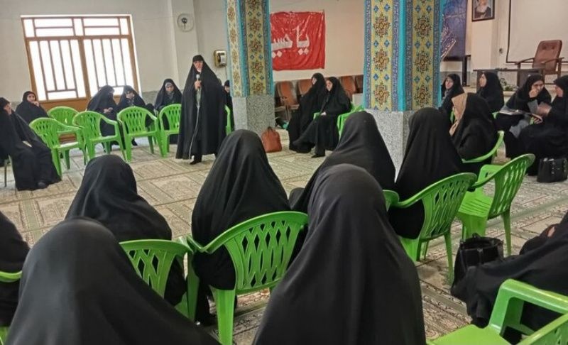 جلسه اخلاق هفتگی در مدرسه علمیه تخصصی حضرت زینب کبری (س)رفسنجان