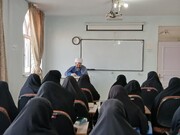 تصاویر/بازدید مدیریت حوزه علمیه خواهران استان مرکزی از مدرسه علمیه ساوه