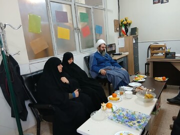 بازدید مدیریت و کادر از مدرسه علمیه ریحانه الرسول سلام الله علیها