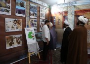 بازدید سرپرست حوزه‌های علمیه خواهران از نمایشگاه ردای سرخ