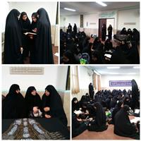 مدیر حوزه خواهران گلستان از دبیرستان صدرا بازدید کرد