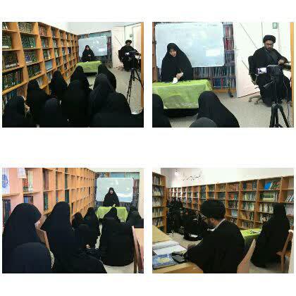 کارگروه آموزشی تبلیغ در مدرسه علمیه خواهران الزهرا(س) کیش برگزار شد