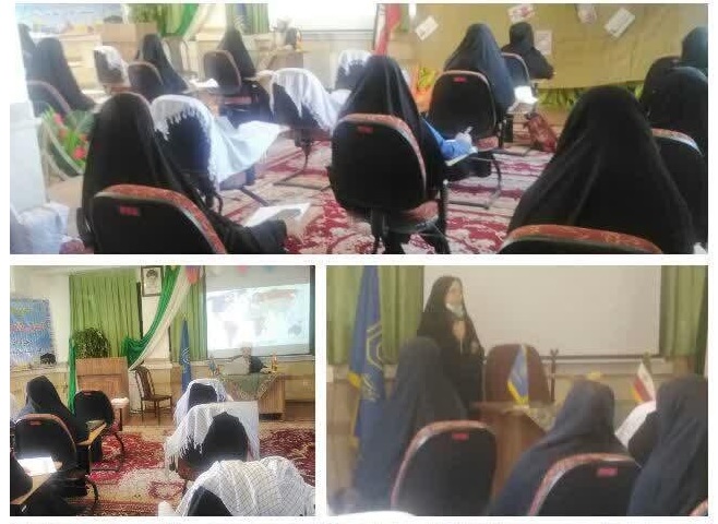 برگزاری دومین جلسه ی آموزشی-بصیرتی تحولات جهان اسلام در مدرسه علمیه هاجر خمین