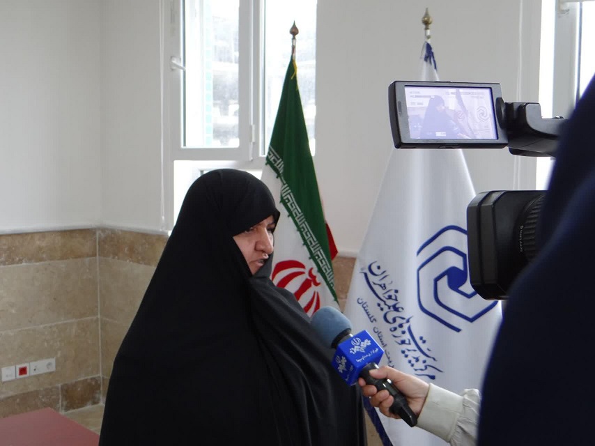 نشست خبری مدیر حوزه علمیه خواهران استان گلستان در خصوص پذیرش سال تحصیلی جدید