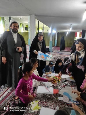 برگزاری اردوی جهادی طلاب مدرسه علمیه فاطمةالزهرا(س) اراک در روستای معصومیه