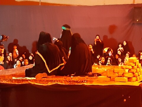 سوگواره نمایشی حضرت رقیه(س) در برازجان برگزار شد