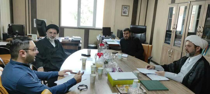 دیدار مدیر حوزه علمیه خواهران استان سمنان با معاونین قرارگاه پدافند غیرعامل کشوری در تهران